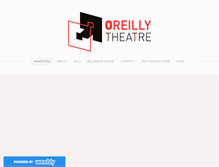 Tablet Screenshot of oreillytheatre.com